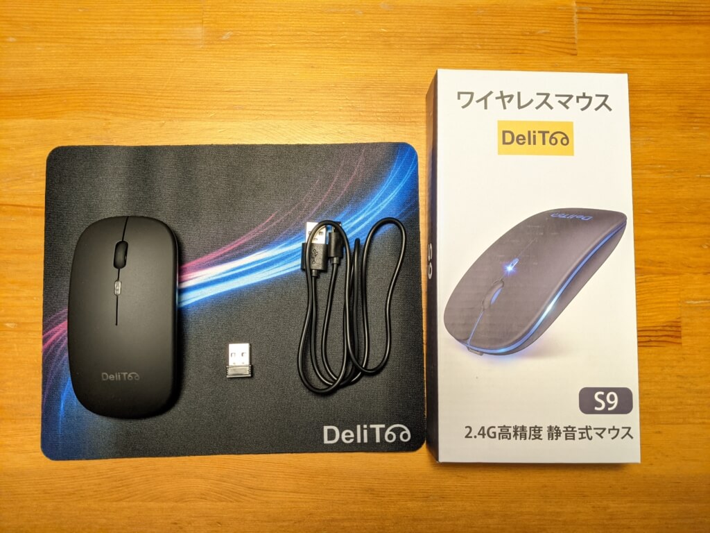 DeliToo S9 ワイヤレスマウス