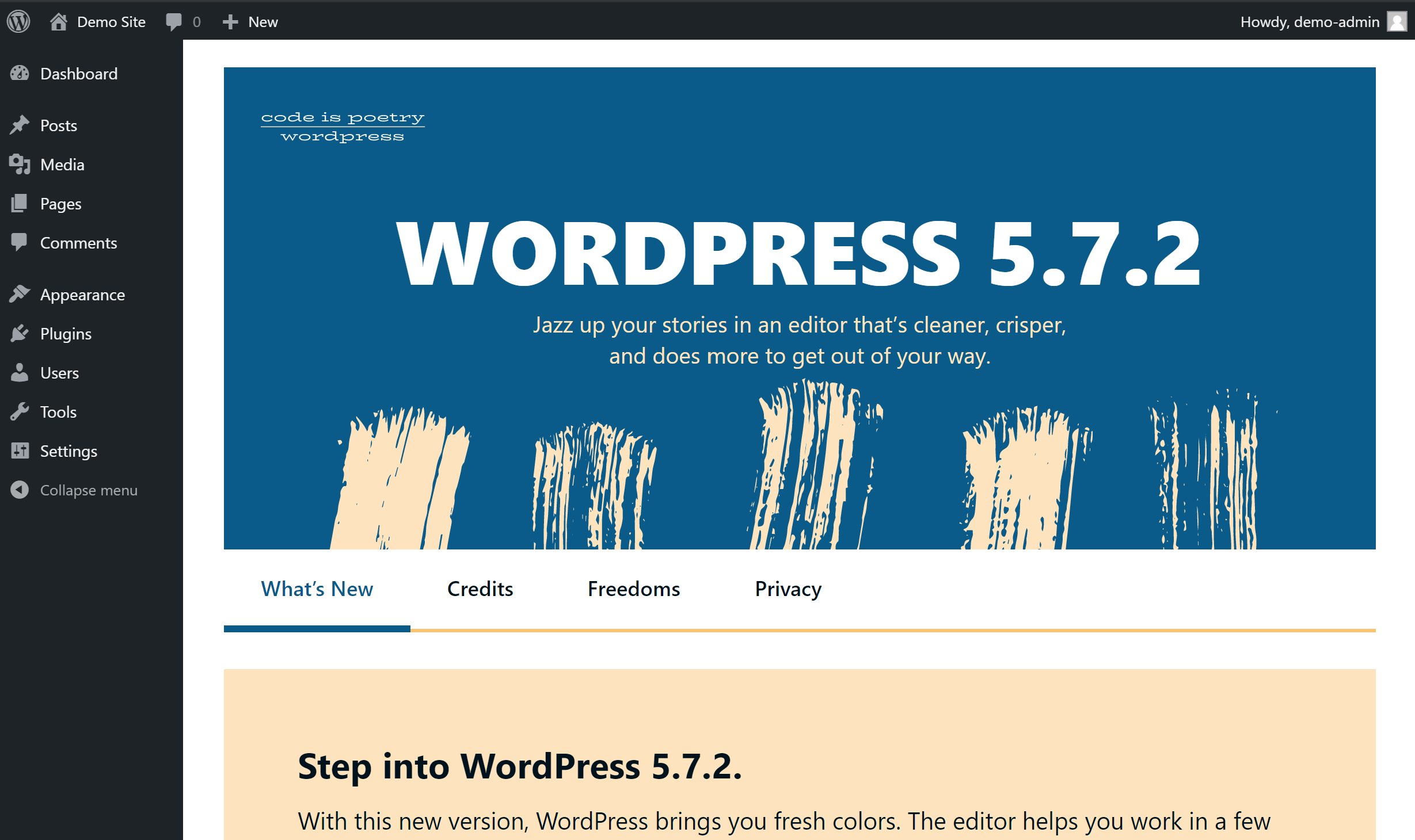 WordPress(ダッシュボード)