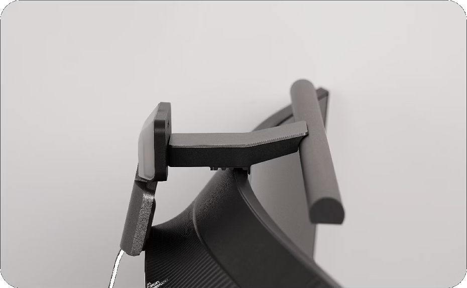 ScreenBar Halo 2 クリップ取り付け(背面に膨らみのあるモニター)
